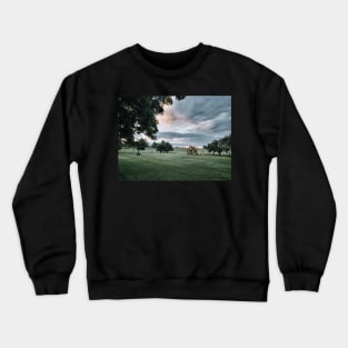 Dream Yard with Dramatic Sky Photography V2 Crewneck Sweatshirt